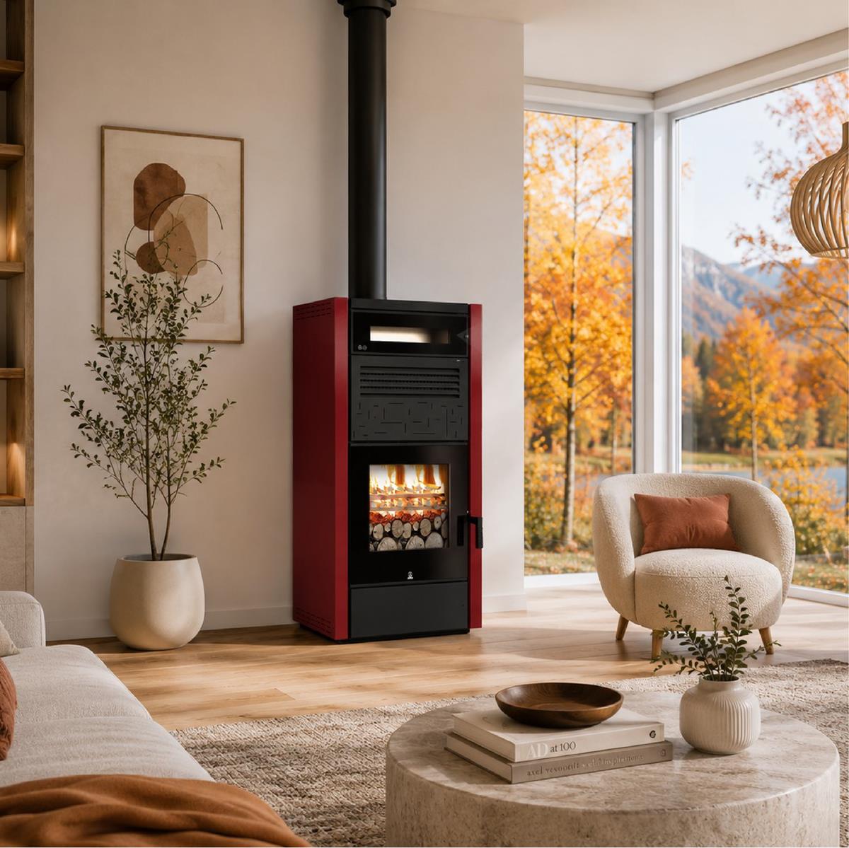 Didatto srl Air Wood V con Forno 20 Kw